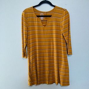 Maurices Women Orange Casual Shirt